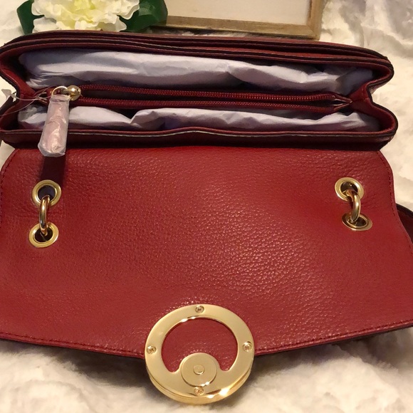 🚫SOLD🚫 MICHAEL KORS Fulton Small Flap Leather - Picture 4 of 5